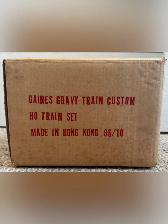 Vintage New Gaines Gravy Train Custom HO Scale Electric Train Set Bachmann NOS⁠