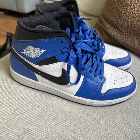 Nike Air Jordan 1 Mid Shoes 'Game Royal