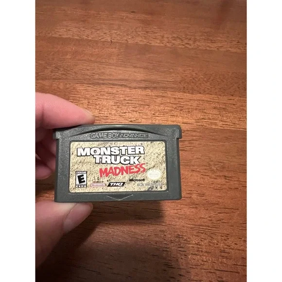 Monster Truck Madness Nintendo Game‎ Boy Advance GBA 2003 Game Cart Only Tested