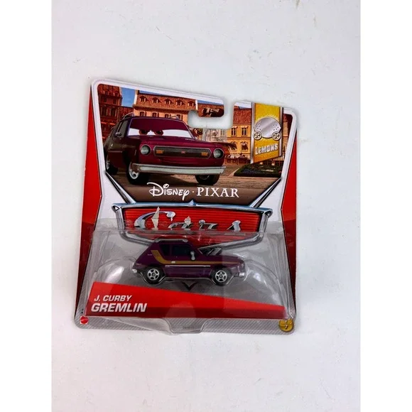 Not for sale Disney Pixar Cars J Curby Gremlin Lemons #7 Mattel Diecast New