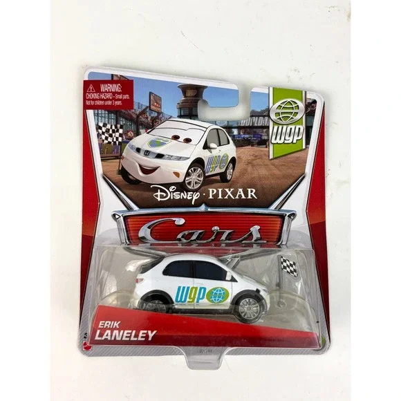 Disney Pixar Cars Erik Laneley WGP World Grand Prix Mattel Diecast Sealed