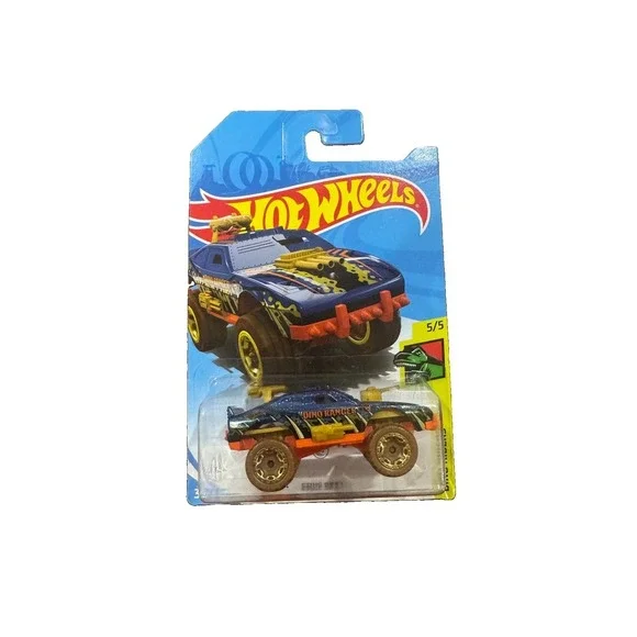 2019 Hot Wheels Sting Rod Treasure Hunt Dino Riders 5/5 FYF92