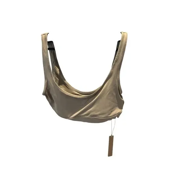 NWT Skims Tank Bikini Top in Desert Size S