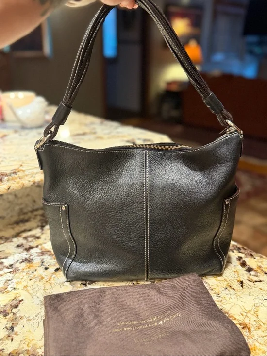 kate spade Vintage Nori Hobo Shoulder Bag Pebbled Leather Multi Strand Handle