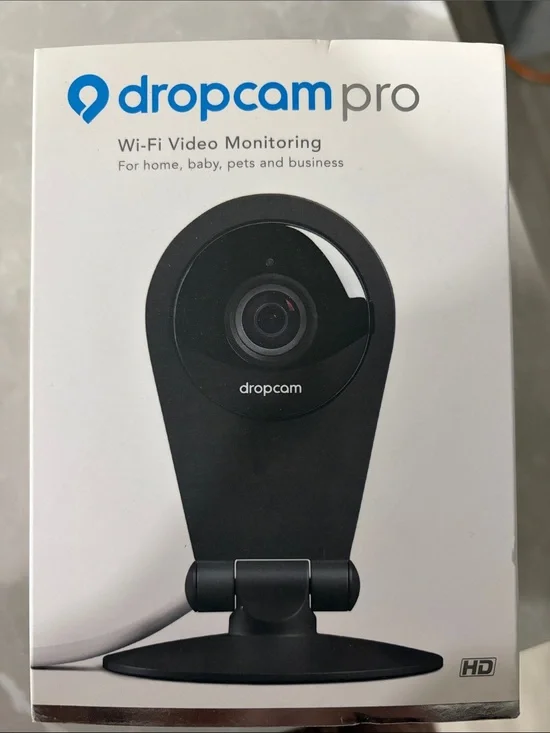 Pro Black Wi‑Fi Video Monitoring Camera