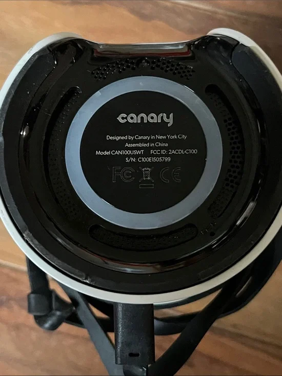 Indoor Security Camera - Black and Silver
