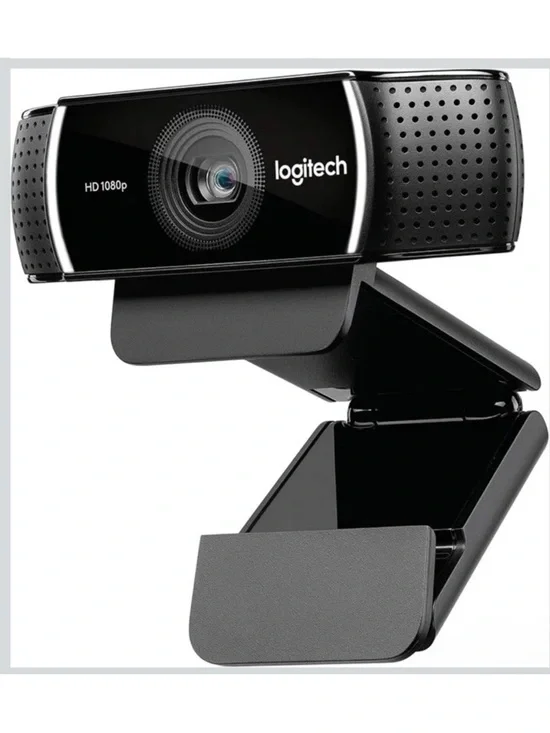 New Logitech C922x Pro Stream Webcam – Full 1080p HD Camera, Black New Sealed
