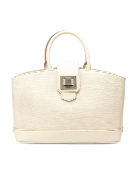 Louis Vuitton Epi Mirabeau PM Handbag Ivoire White Leather