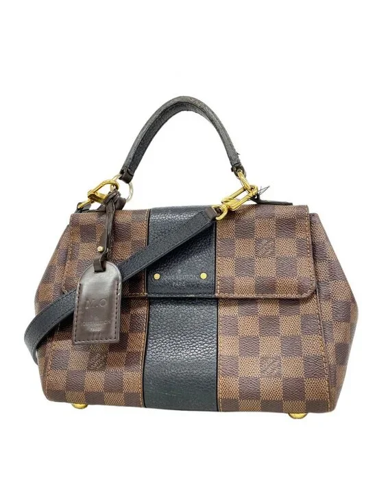 Louis Vuitton Handbag Damier Bond Street BB Ebene Noir 2-Way Bag
