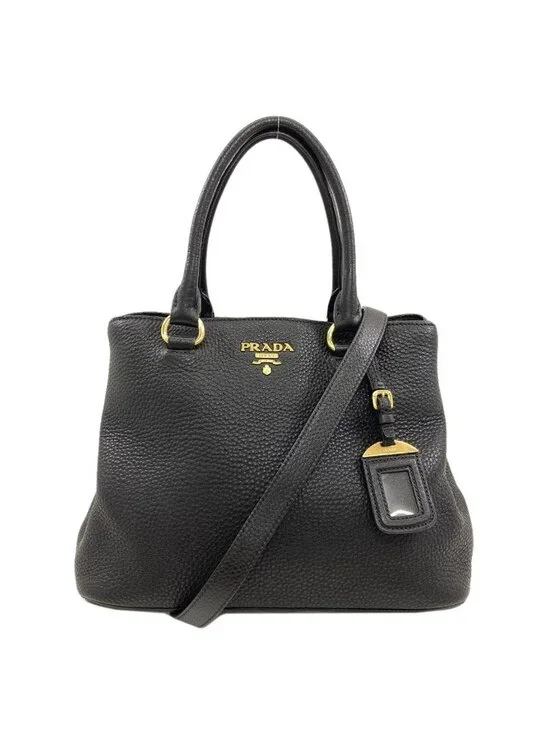 Prada 2-Way Tote Bag Leather