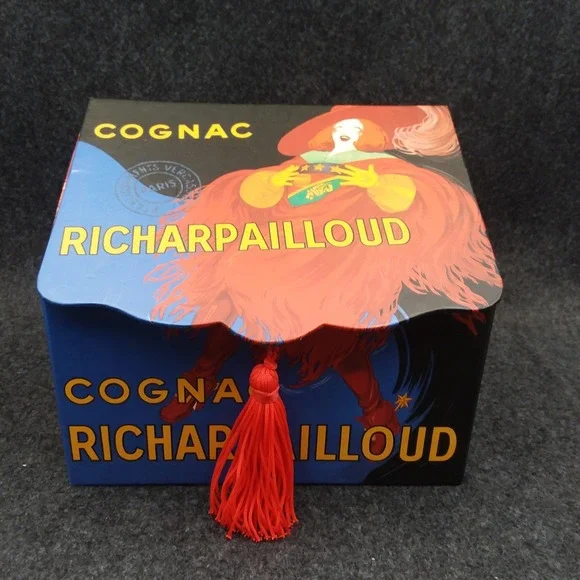Vintage 2003 Cognac Richarpailloud Display Box Gift Set Notecards‎ Envelope Memo