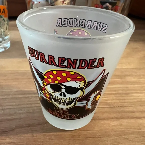 Surrender The Booty Tampa Shot Glass @agiftcorp Halloween