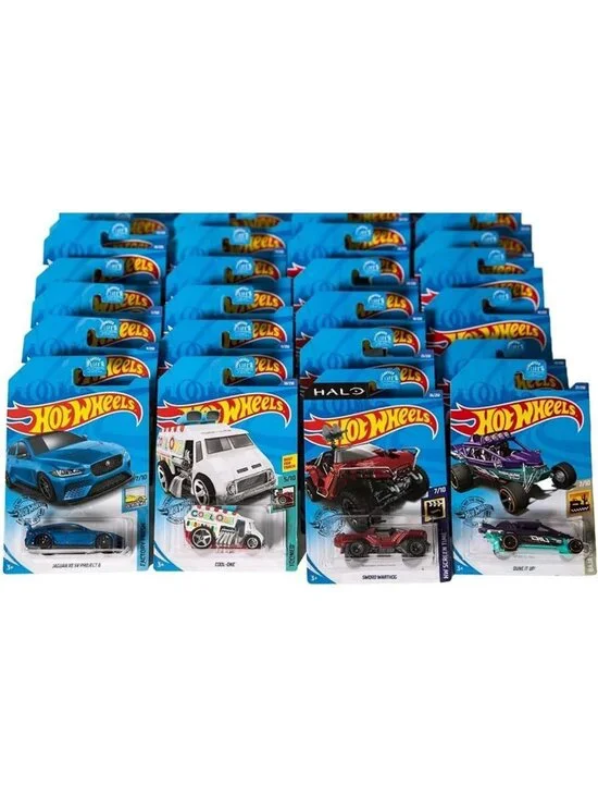 24-Car Hot Wheels Assortment Party Pack - Fun Collectible Toy Bundle for Kids