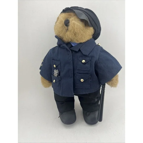 Treasured Teddies Police‎ Officer Teddy Bear Plush Collectible 14