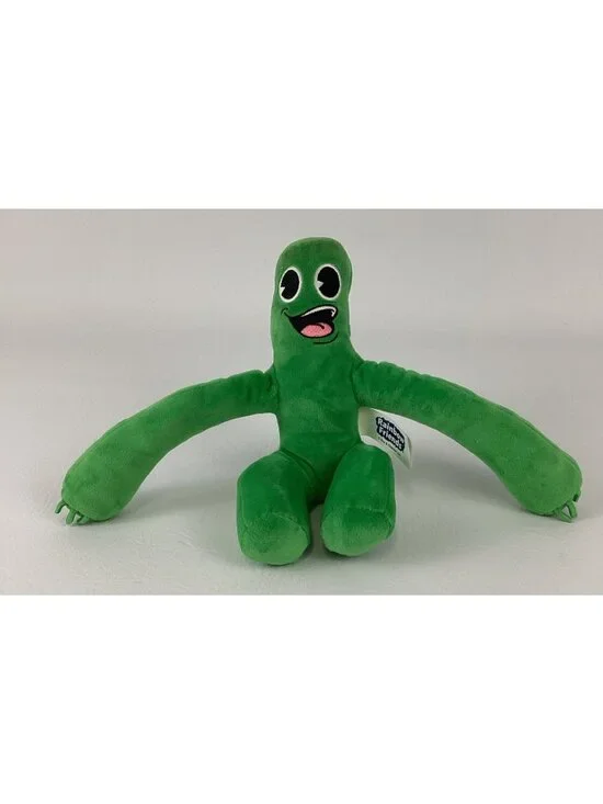Phatmojo Rainbow Friends Green Monster Stuffed Animal Toy 8