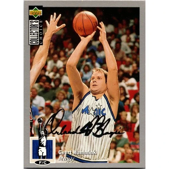 1994 Upper Deck Collector's Choice Geert Hammink 369 Silver Signature Magic