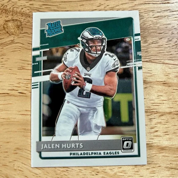 Panini 2020 Donruss Optic Rated Rookie Jalen Hurts RC #164 Eagles Base