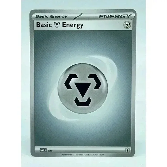 Basic Metal Energy‎ 008 Paradox Rift S & V Non Holo Pokemon TCG NM Unplayed
