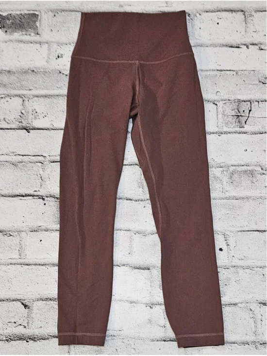 Lululemon Align High Rise Leggings Size 2 Brown 30 Inch Yoga Pants