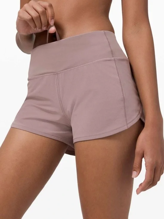 lululemon speed up short 4” long tall updated fit violet verbena 4 W7AYMT