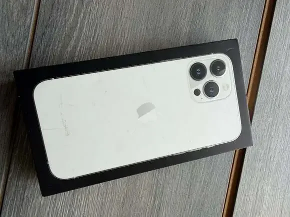 Apple Iphone 13 Pro Max Silver 256GB Empty Box