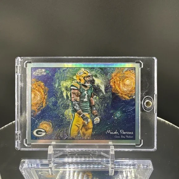 2025 Topps Chrome Cosmic Micah Parsons Starry Night- Packers LB #STN-24