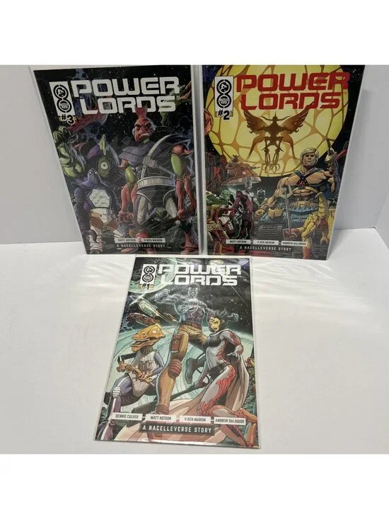 Power Lords #1-3 complete series NacelleVerse Oni Press High-Grade Comic Book