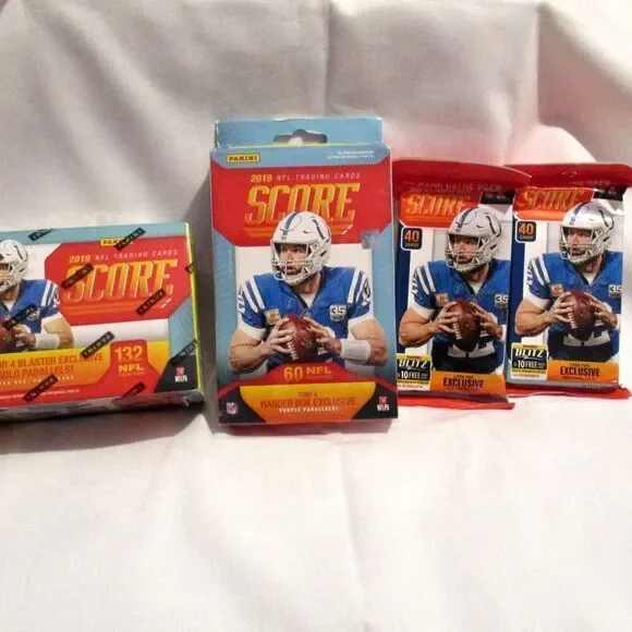 2019 Panini Score Football Hanger Box and …