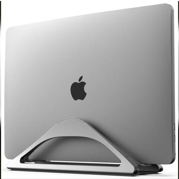 Humancentric Vertical Laptop Stand-Space Gray