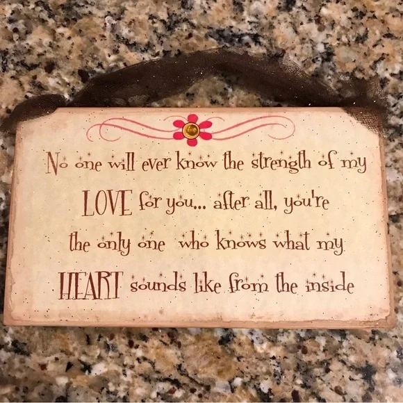 ▪️Handmade Wooden Sign