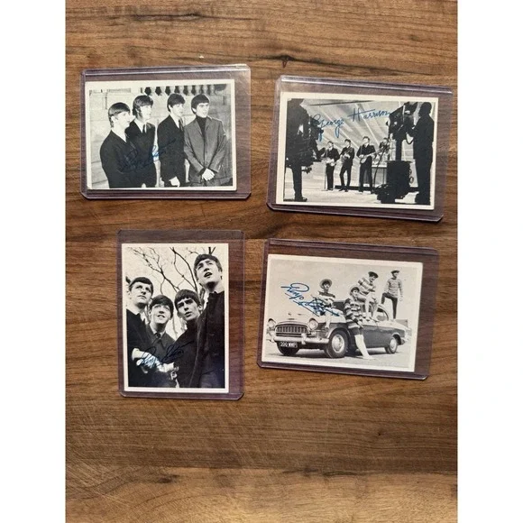 Topps Original Black‎ & White 1st Series Trading Cards Artist Beatles & Others