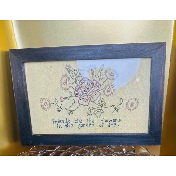 Vintage Primitive Embroidery – 