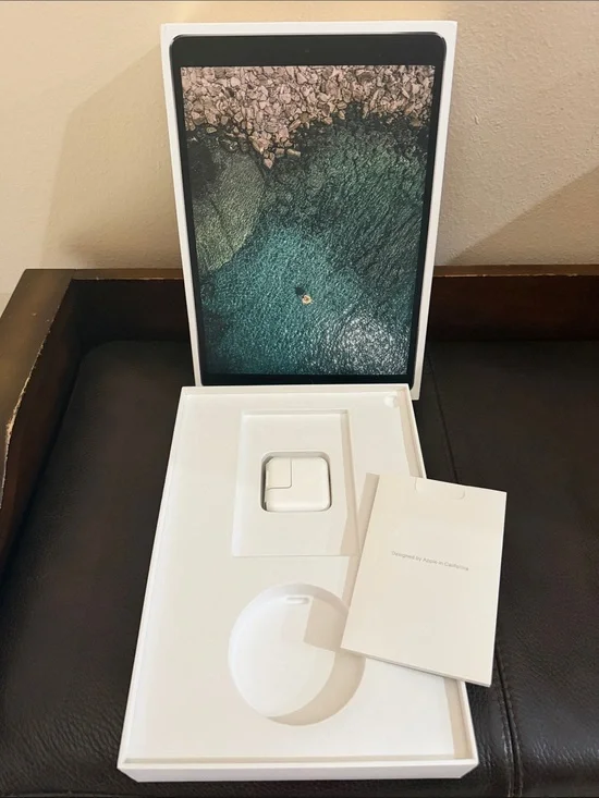 Apple iPad Pro 10.5 Inch Box Only - *NO iPad* - Includes USB Power Adapter