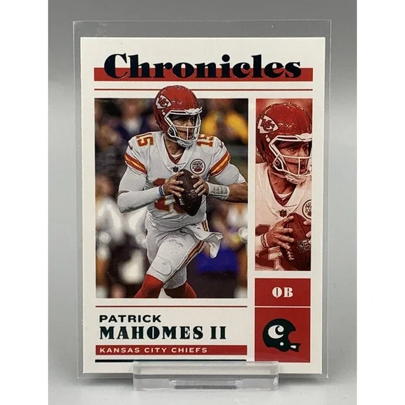 2022 Panini Chronicles‎ Patrick Mahomes II #13 Teal Parallel Kansas City Chiefs