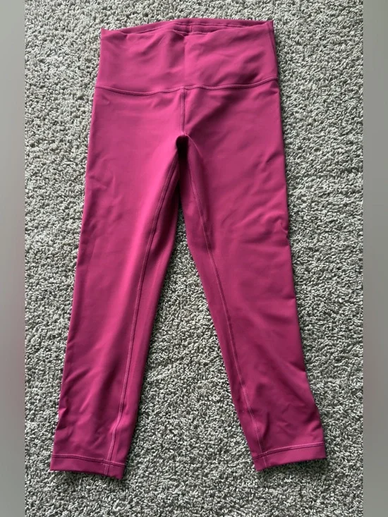 Lululemon Wunder Under High-Rise Crop 23” Magenta Smoke