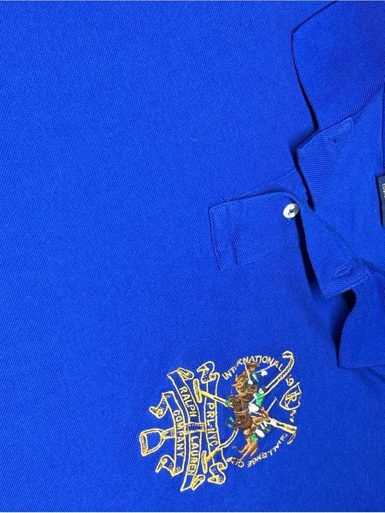 Polo Ralph Lauren #3 PRL NYC International Challenge Sz XXL Mens Polo BIG 3 Pony