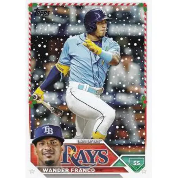 2023 Topps Holiday Wander Franco H194 Tampa Bay Rays