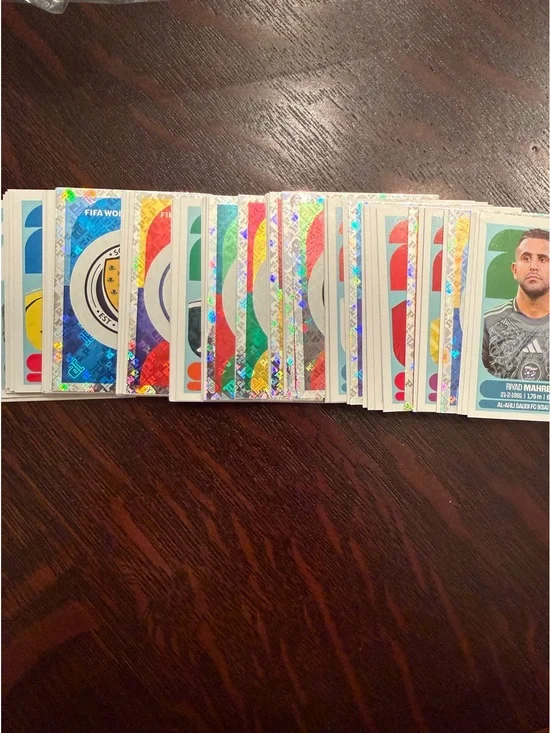 100 (Like New) Panini FIFA World Cup 2026 collectible stickers