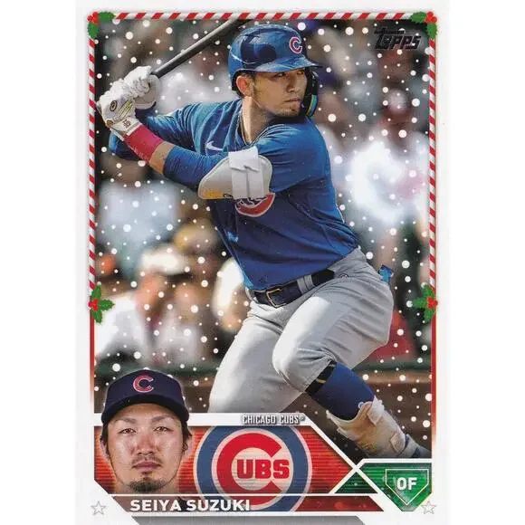 2023 Topps Holiday Seiya Suzuki H174 Chicago Cubs
