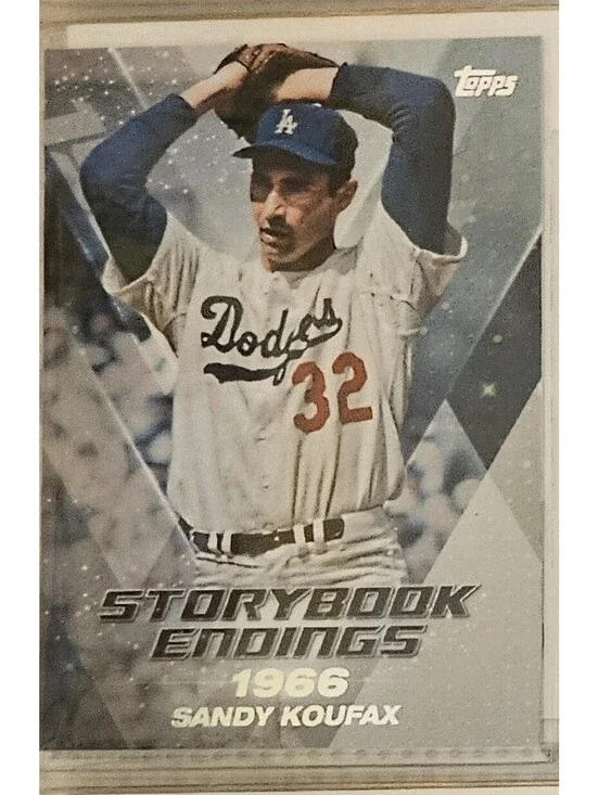 Sandy Koufax 2018 Topps Update #SE-3 BASEBALL Card Los Angeles Dodgers