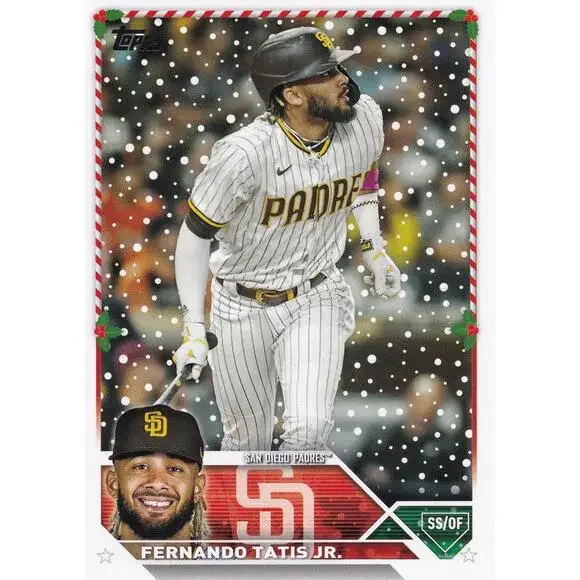 2023 Topps Holiday Fernando Tatis Jr. H166 San Diego Padres