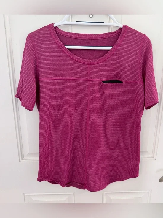 Lululemon Run Away Tee 8 | Heathered Bumble Berry