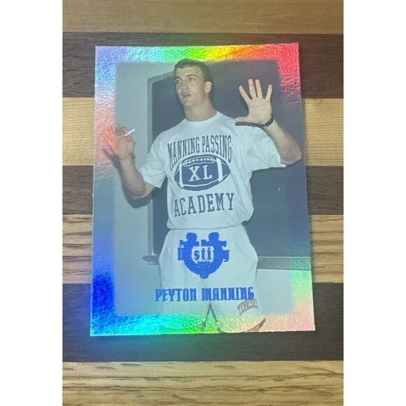 2000 Collector's Edge Peyton Manning Destiny - #PM45 Blue Holofoil /50