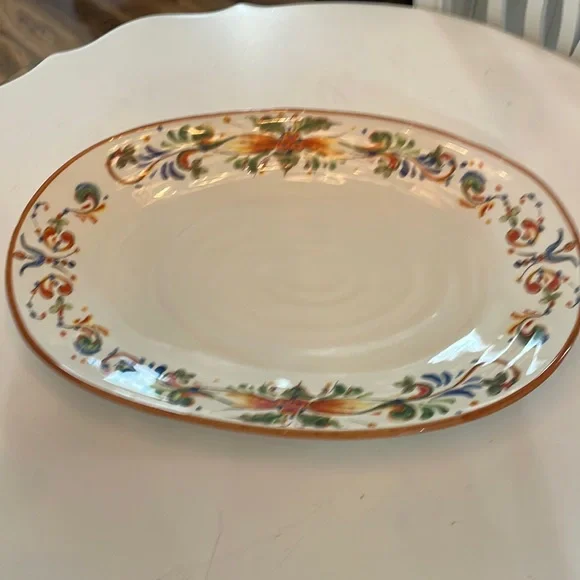 Large Vintage Imported Platter.