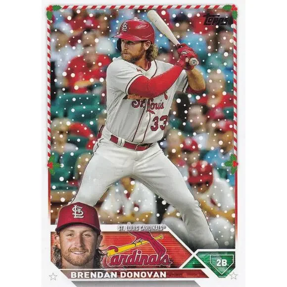 2023 Topps Holiday Brendan Donovan H143 St. Louis Cardinals