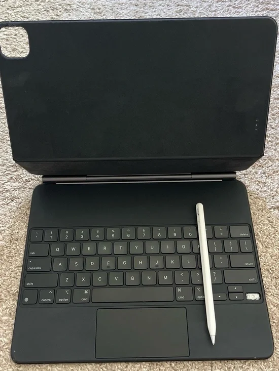 2020 Apple Magic Keyboard and 2nd gen Apple Pencil with a replaced tip
