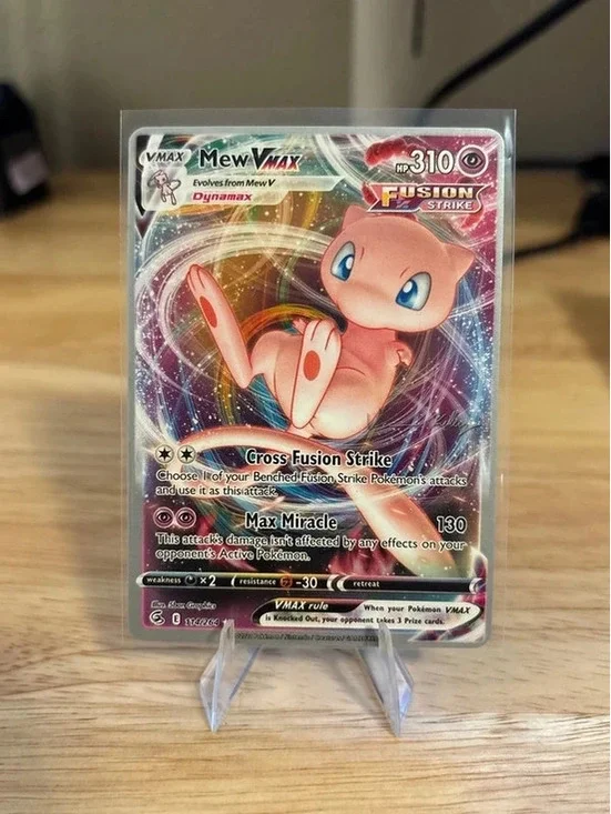 Mew VMAX 114/264 Vance Kelley 2023 World Championship Deck Pokemon Card NM