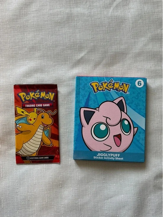 Pokemon McDonald’s Sealed 2024 Pack + Sticker Activity Sheet Box
