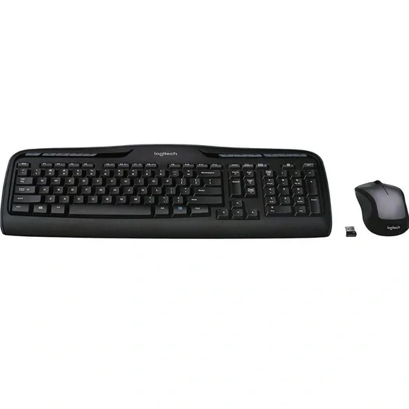 Logitech MK335 Wireless‎ Keyboard and Mouse Combo - Black/Silver