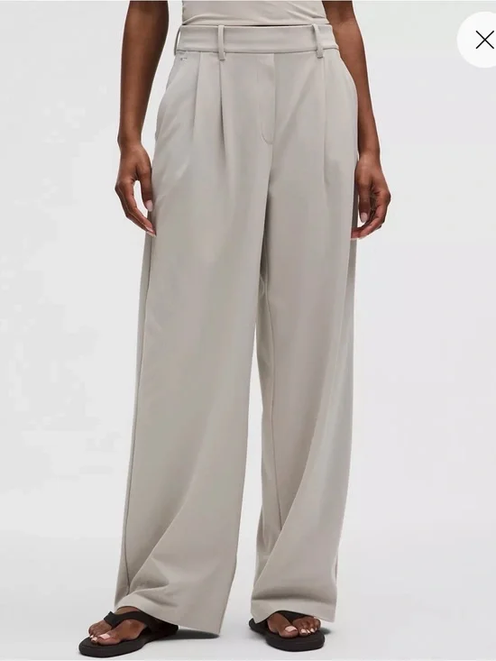 Lululemon Daydrift High-Rise Wide-Leg Trouser Large *Short Length